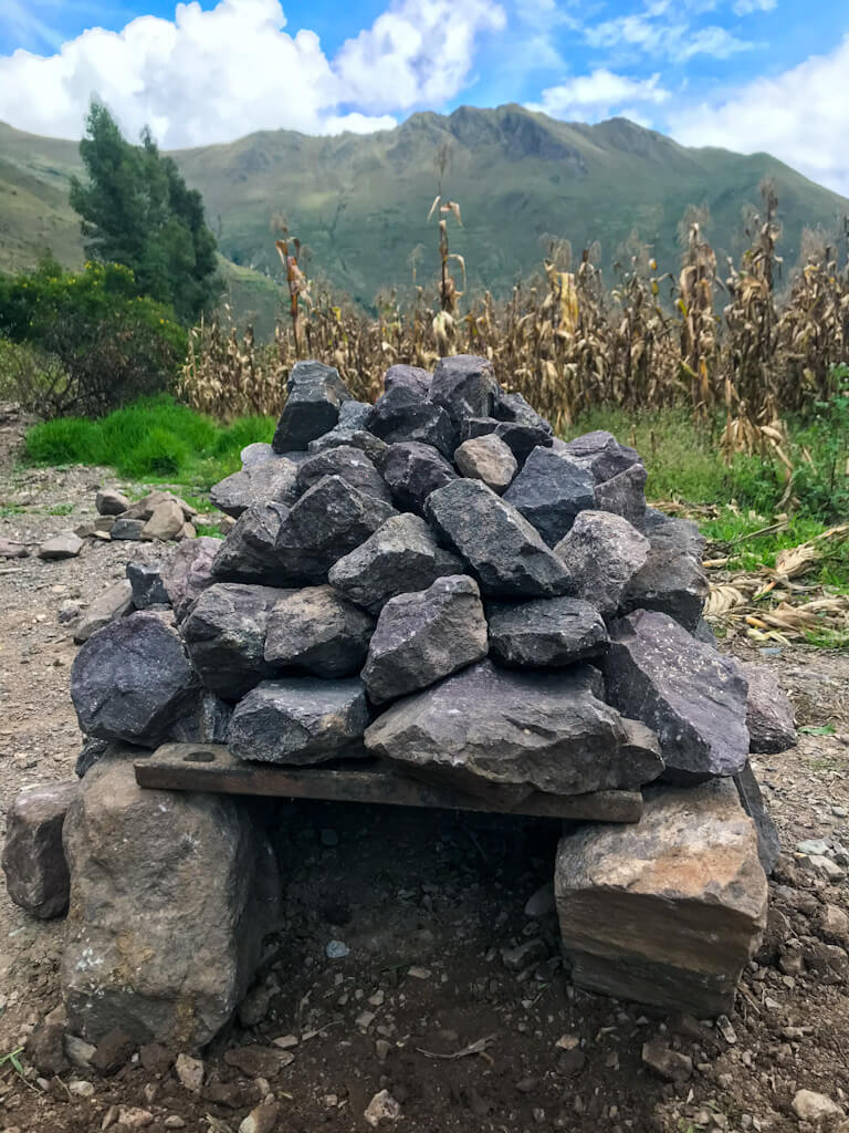 A stone oven that resembles many of the Inca architectures | Kachi Ccata, Peru