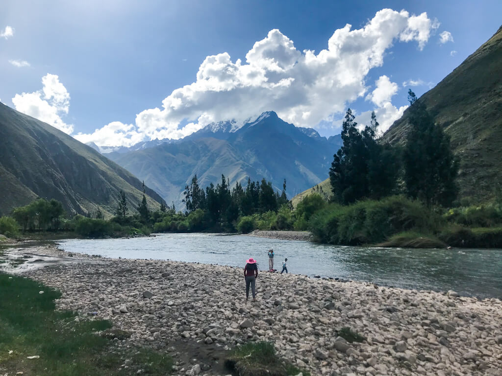 Kachi Ccata | Our usual place for a swim in Rio Urubamba | The Sacred Valley, Peru