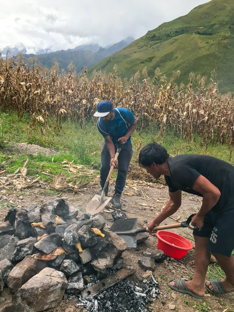Earthy and rocky flavors populate the air as we uncover | Kachi Ccata, Peru