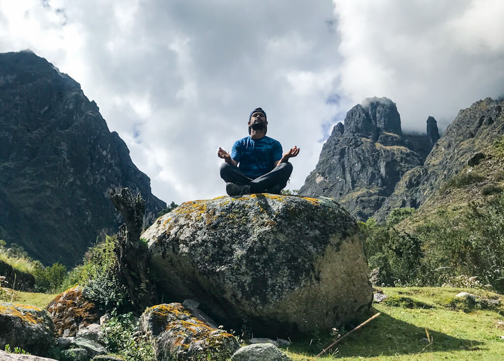 Finding my calm amidst some lost Inca ruins after a tough hike | Urubamba Valley, Peru